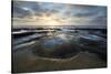 USA, California, La Jolla. Tide pools at sunset.-Jaynes Gallery-Stretched Canvas