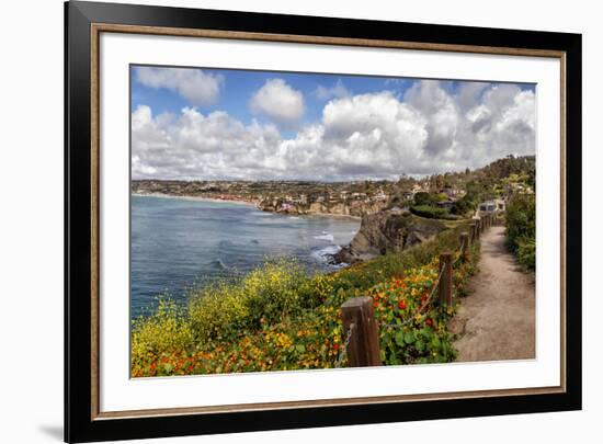 USA, California, La Jolla, View from Coast Walk-Ann Collins-Framed Premium Photographic Print