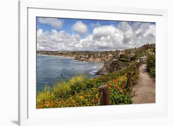 USA, California, La Jolla, View from Coast Walk-Ann Collins-Framed Photographic Print