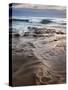 USA, California, La Jolla, Wave Breaking Toward Tide Pools at Coast Blvd-Ann Collins-Stretched Canvas