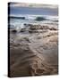 USA, California, La Jolla, Wave Breaking Toward Tide Pools at Coast Blvd-Ann Collins-Stretched Canvas