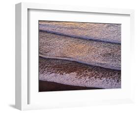 USA, California, La Jolla, Wave patterns at Black's Beach-Ann Collins-Framed Photographic Print