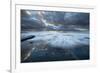 USA, California, La Jolla. Wave washes over tide pools.-Jaynes Gallery-Framed Premium Photographic Print