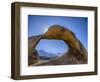 USA, California, Lone Pine. Alabama Hills, Mobius Arch, with Lone Pine Peak and Mount Whitney.-Jamie & Judy Wild-Framed Photographic Print