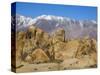 USA, California, Lone Pine. Alabama Hills with the Inyo Mountains.-Jamie & Judy Wild-Stretched Canvas