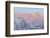 USA, California, Lone Pine. Sunrise on Mount Whitney as seen from the Alabama Hills.-Jaynes Gallery-Framed Photographic Print