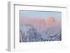 USA, California, Lone Pine. Sunrise on Mount Whitney as seen from the Alabama Hills.-Jaynes Gallery-Framed Photographic Print