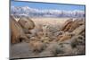 USA, California, Lone Pine. View of Lone Pine Peak and Mount Whitney-Jaynes Gallery-Mounted Photographic Print