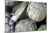 USA, California, Los Angeles. Artichokes at Hollywood Farmer's Market.-Kymri Wilt-Mounted Photographic Print