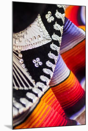 USA, California, Los Angeles, detail of Mexican sombrero hat-Merrill Images-Mounted Photographic Print