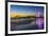 USA, California, Los Angeles, Santa Monica Pier Twilight-Rob Tilley-Framed Photographic Print