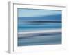 Usa, California, Los Angeles. Venice Beach, waves and pier.-Merrill Images-Framed Photographic Print