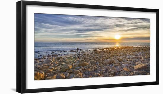 USA, California, Malibu. Sunset as seen from County Line Beach.-Christopher Reed-Framed Photographic Print