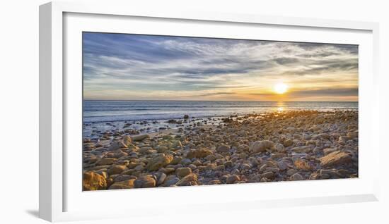 USA, California, Malibu. Sunset as seen from County Line Beach.-Christopher Reed-Framed Photographic Print