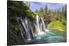 USA, California, McArthur-Burney Falls Memorial State Park. Burney Falls along Burney Creek-Christopher Reed-Stretched Canvas