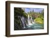 USA, California, McArthur-Burney Falls Memorial State Park. Burney Falls along Burney Creek-Christopher Reed-Framed Photographic Print