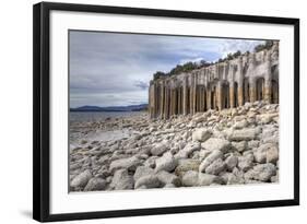 USA, California, Mono County. Volcanic Rock Pillars-Dennis Flaherty-Framed Photographic Print