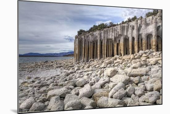 USA, California, Mono County. Volcanic Rock Pillars-Dennis Flaherty-Mounted Photographic Print