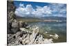 USA, California, Mono Lake and Tufa Towers from South Tufa Reserve-Bernard Friel-Stretched Canvas