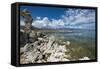 USA, California, Mono Lake and Tufa Towers from South Tufa Reserve-Bernard Friel-Framed Stretched Canvas