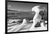 USA, California, Mono Lake. Snow-Covered Tufa-Dennis Flaherty-Framed Photographic Print