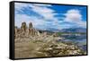 USA, California, Mono Lake South Tufa Reserve-Bernard Friel-Framed Stretched Canvas