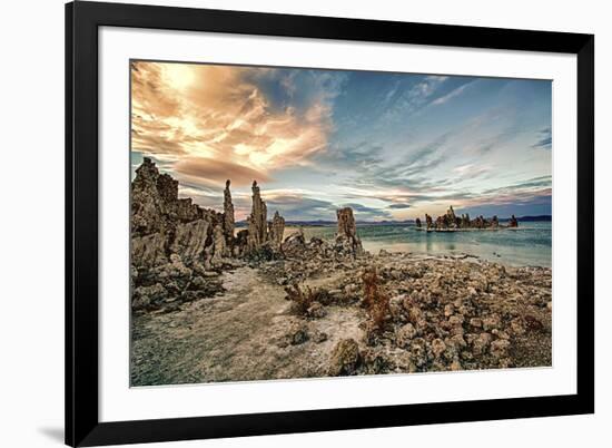 USA, California, Mono Lake. Tufa Formations.-Joe Restuccia III-Framed Photographic Print