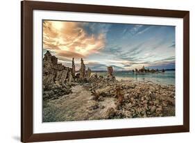 USA, California, Mono Lake. Tufa Formations.-Joe Restuccia III-Framed Photographic Print