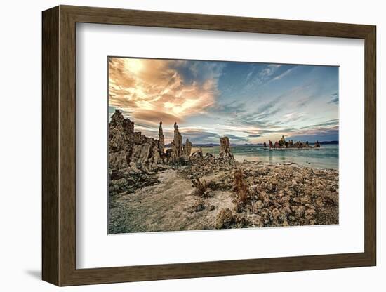 USA, California, Mono Lake. Tufa Formations.-Joe Restuccia III-Framed Photographic Print