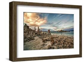 USA, California, Mono Lake. Tufa Formations.-Joe Restuccia III-Framed Photographic Print