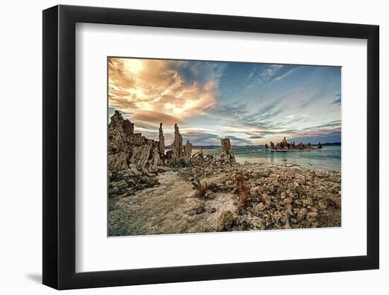 USA, California, Mono Lake. Tufa Formations.-Joe Restuccia III-Framed Photographic Print