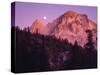 USA, California, Moonrise over the Backcountry of Sierra Nevada-Jaynes Gallery-Stretched Canvas