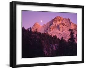 USA, California, Moonrise over the Backcountry of Sierra Nevada-Jaynes Gallery-Framed Premium Photographic Print