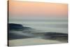 USA, California, Moro Bay. Morning fog on sand dunes and ocean.-Jaynes Gallery-Stretched Canvas