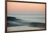 USA, California, Moro Bay. Morning fog on sand dunes and ocean.-Jaynes Gallery-Framed Photographic Print