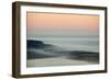 USA, California, Moro Bay. Morning fog on sand dunes and ocean.-Jaynes Gallery-Framed Photographic Print