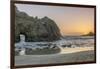 USA, California, Near Big Sur, Pfeiffer Beach Sunset-Rob Tilley-Framed Premium Photographic Print