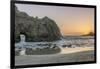 USA, California, Near Big Sur, Pfeiffer Beach Sunset-Rob Tilley-Framed Premium Photographic Print