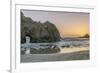 USA, California, Near Big Sur, Pfeiffer Beach Sunset-Rob Tilley-Framed Photographic Print