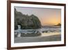 USA, California, Near Big Sur, Pfeiffer Beach Sunset-Rob Tilley-Framed Photographic Print