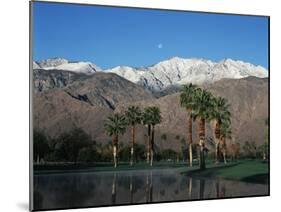 USA, California, Palm Springs, Reflection of San Jacinto Range in Lake-Zandria Muench Beraldo-Mounted Photographic Print