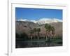 USA, California, Palm Springs, Reflection of San Jacinto Range in Lake-Zandria Muench Beraldo-Framed Photographic Print