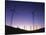 USA, California, Palm Springs, View of Wind Turbines at Sunset-Zandria Muench Beraldo-Stretched Canvas