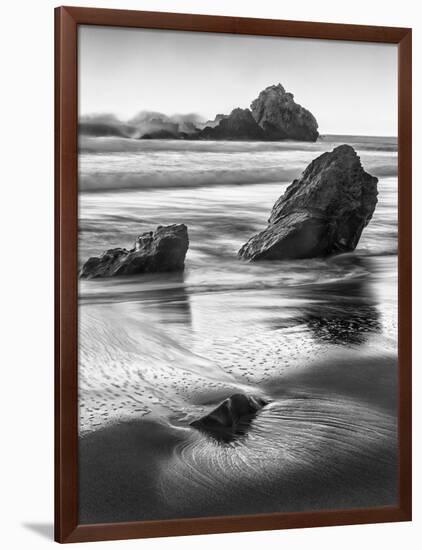 USA, California, Pfeiffer Beach-John Ford-Framed Photographic Print