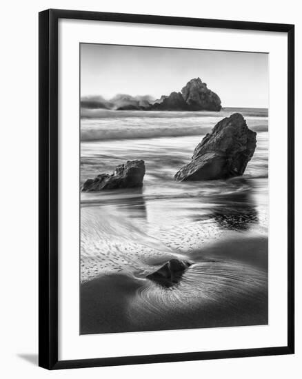 USA, California, Pfeiffer Beach-John Ford-Framed Photographic Print