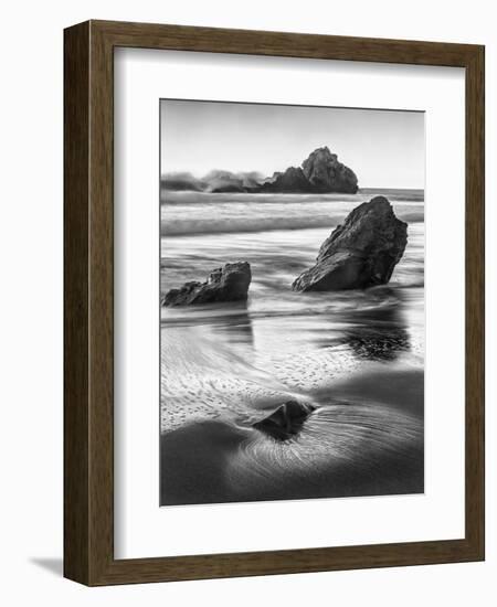 USA, California, Pfeiffer Beach-John Ford-Framed Photographic Print