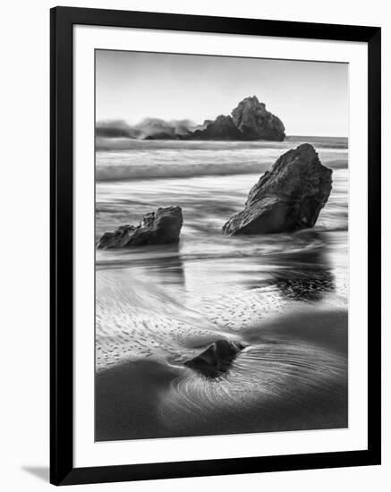 USA, California, Pfeiffer Beach-John Ford-Framed Photographic Print