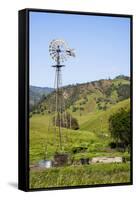 USA, California, Pinnacle National Park, Old Windmill-Alison Jones-Framed Stretched Canvas