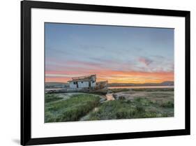 USA, California, Point Reyes National Seashore, Shipwreck sunrise-Rob Tilley-Framed Premium Photographic Print