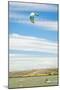 Usa, California, Rio Vista, Sacramento River Delta. Kiteboarder.-Merrill Images-Mounted Photographic Print